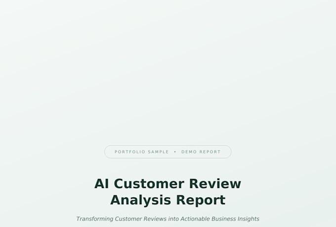 turn reviews into an action plan